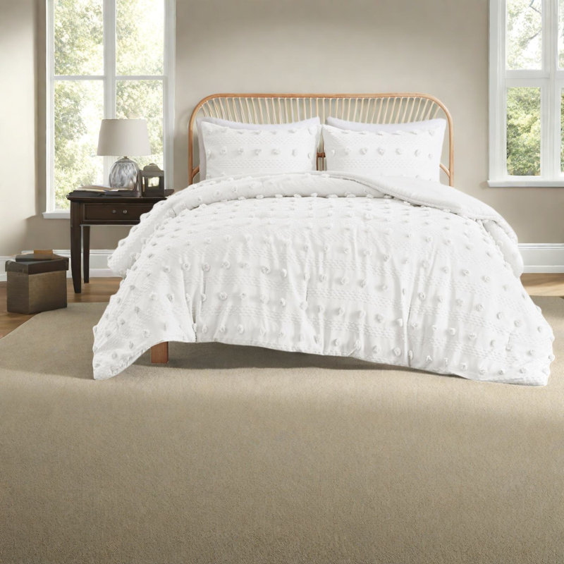 Premium Bedding Sets, King Cal King Polyester Jacquard For Modern Home
