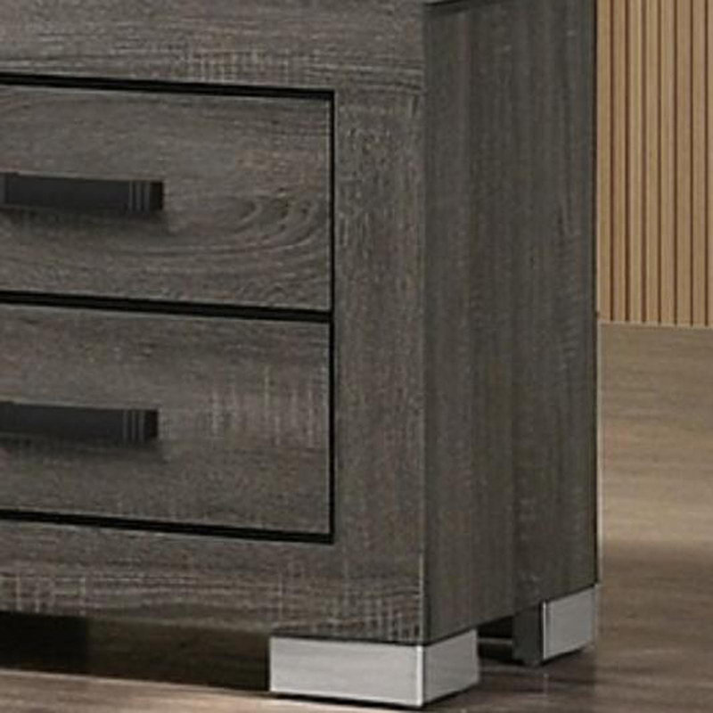 Table de chevet en bois