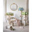 Meuble piédestal en magnésium blanc antique 1pc