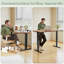 Electric Standing Desk Height Adjustable Desk Sit Stand Desk With Time Reminder Stand up Desk 2 Memory Setting Electric Desk -1206005180-1206005181