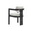 Chaise de salle à manger rembourrée 1 pièce Modern-807490500
