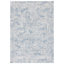 Tapis oriental ivoire / gris / bleu Attif Jacque-561960912