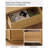 21.6" Wide Farmhouse 2-Drawer Nightstand – Wood Grain Finish, Compact Bedside Table-1429409870-1429409857