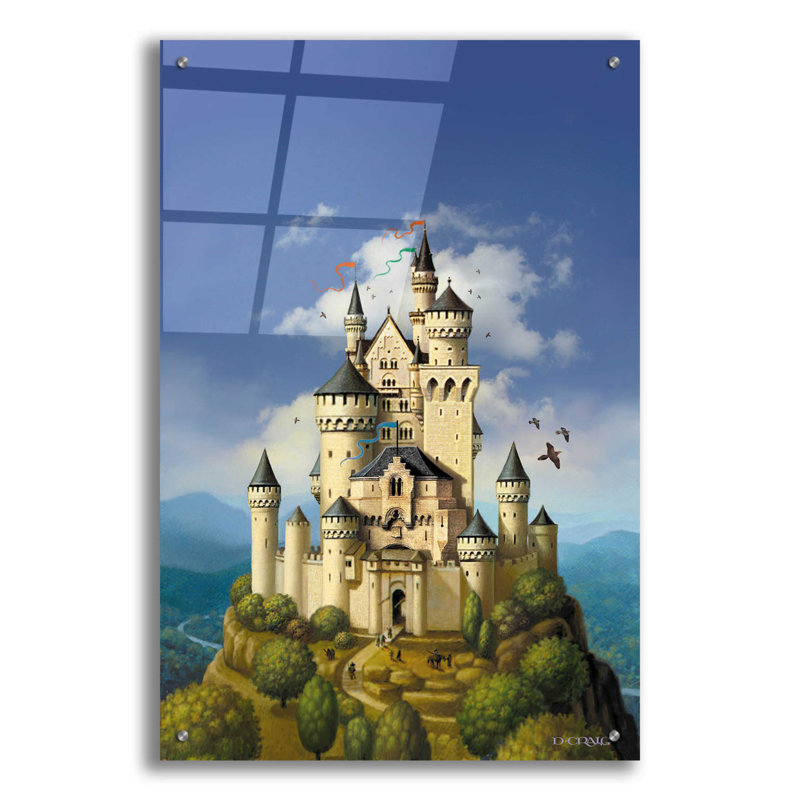 «Castle» par Dan Craig, H 36 po x l 24 po x P 0,2 po