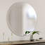 Baum Nordic Round Bathroom Framed Mirror Wall Hanging-1770334516-1770334509