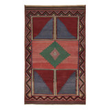 One-of-a-Kind Rectangle 4’9” X 10’3” Hand Knotted Area Rug