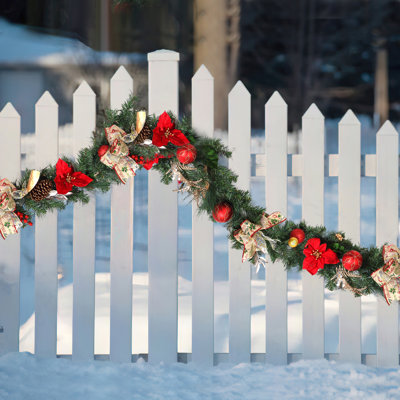 Jamner 72'' in. Lighted Faux Garland