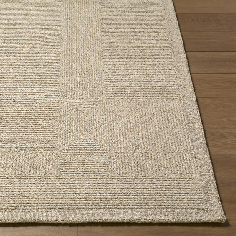 Tapis fait à la main ELLE Décor X Livabliss Florian, Beige, Rectangulaire 2 pi x 3 pi