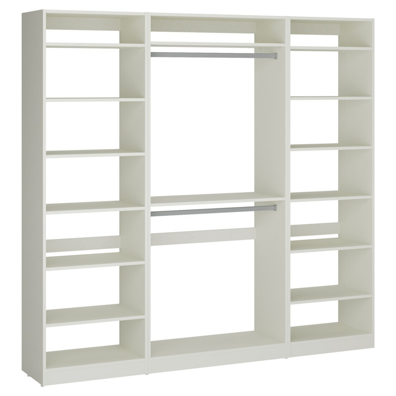 Ensembles de rangement pour système de placard, Blanc