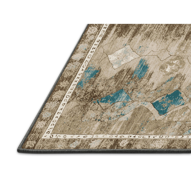 Classic Ornament Rug, Square 7'