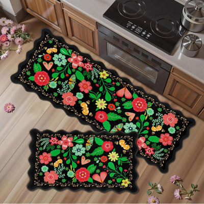 Tapis antidérapants et antidérapants 2 pièces
