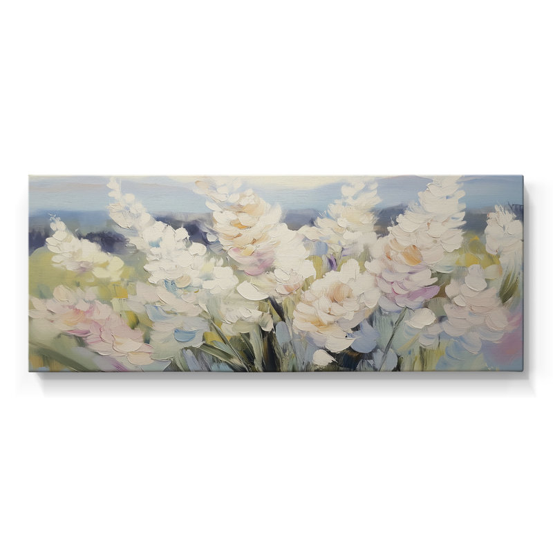 Botanical Series-CCVI- Toile tendue avec châssis - Prêt à accrocher, H 20 po x l 50 po