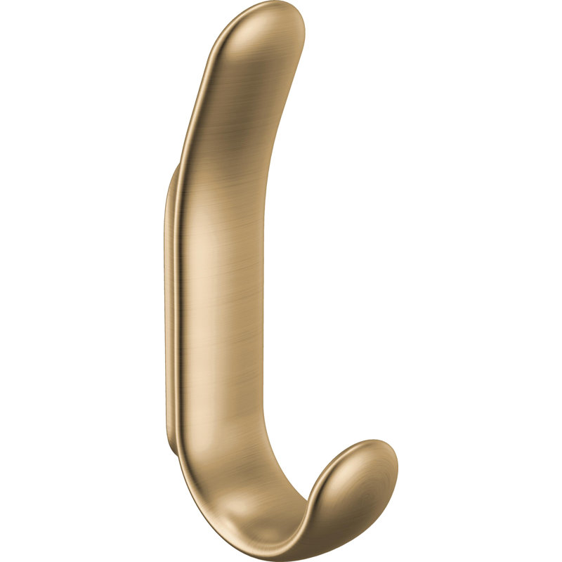 Delta Bonacci Double Robe Hook, Bathroom Accessory, Champagne Bronze, Champagne Bronze