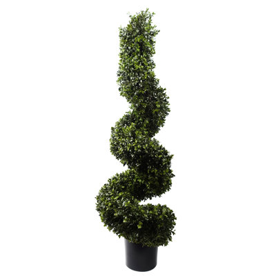 Aneria 120cm Faux Boxwood Tree in Pot