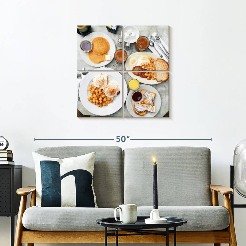 Yarlin Brunch Feast, H 26 po x l 26 po