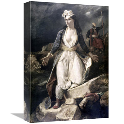 " Greece Expiring " by Eugene Delacroix