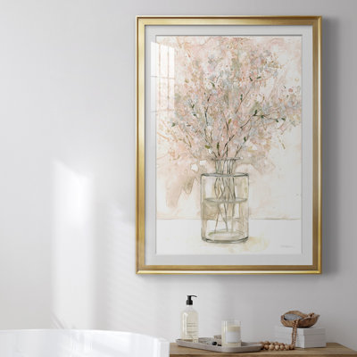 «Delicate Arrangement I», reproduction encadrée de qualité supérieure, prête à être accrochée