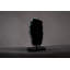 Lampe en onyx sur socle noir, fluorite