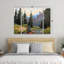 Ensemble de 3 panneaux d'art mural - "Peaceful Morning" par Jennifer Stottle Taylor pour décoration de salon, de chambre à coucher ou de bureau 