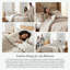 Paisley Oversized Microfiber Reversible Duvet Cover Set with shams Easy Care-1225409870-1225236854