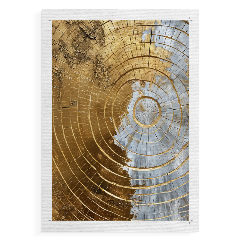 Série ABSTRACT CXLI - Impression sur toile seulement - NON CADRE, H 27 po x l 18 po