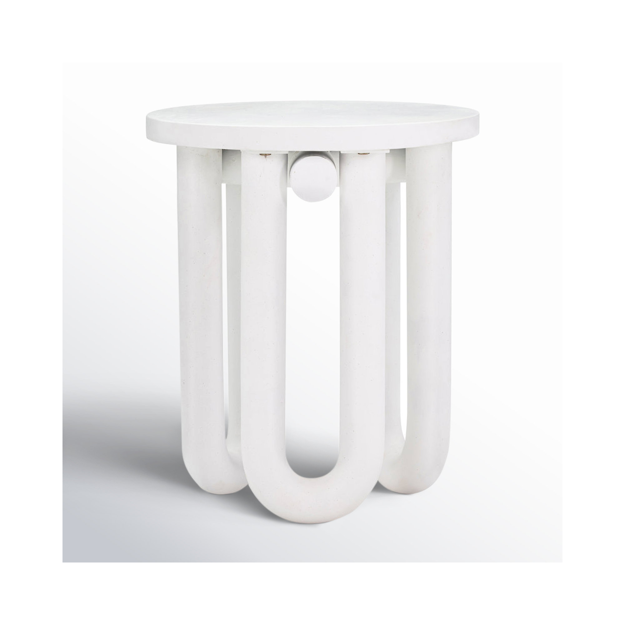 Tildy Concrete 3 Legs End Table