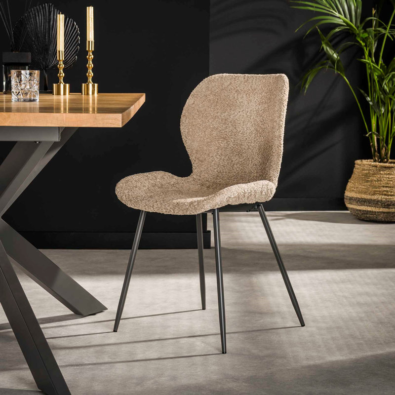 Bratenahl 45cm H Upholstered Metal Side Chair