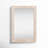 Cataldo Wood Flat Wall Mirror