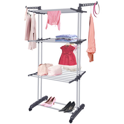 Stainless Steel Foldable Rolling Drying Rack