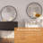 Round Mirror, Brushed Aluminum Alloy Frame Wall Mounted Circle Mirror, Vanity Mirror For Bathroom Over Sink, Living Room, Bedroom, Entryway, Hallway-161016737-161016736