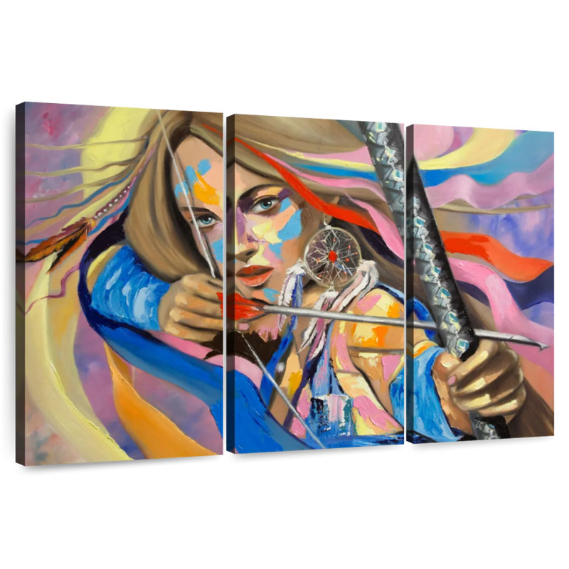 Lelar Archery, 24" H x 38" W