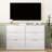 Simply Modern 6-Drawer Dresser, Chest of Drawers for Bedroom, Living Room, Hallway, and Entryway - Large Storage Cabinet White-745958346