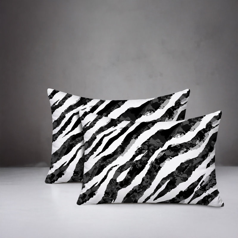 Coussin intérieur / extérieur Juno, 20x14, Noir
