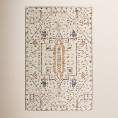 Murphie Handmade Wool Ivory/Gray Rug
