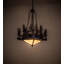 Luminaire suspendu en cuivre 4 lumières Jahmiere