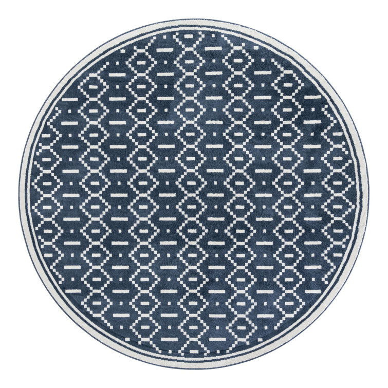 Latitude Run® Begna Nikolis Rug Blue