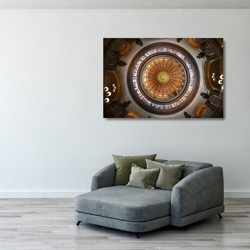 Illinois State Capitol Dome, 27" H x 40" W