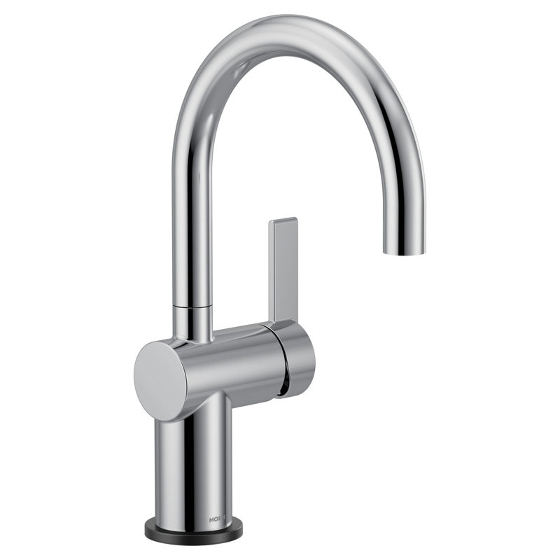 Cia One-Handle High Arc Bar Faucet, Chrome