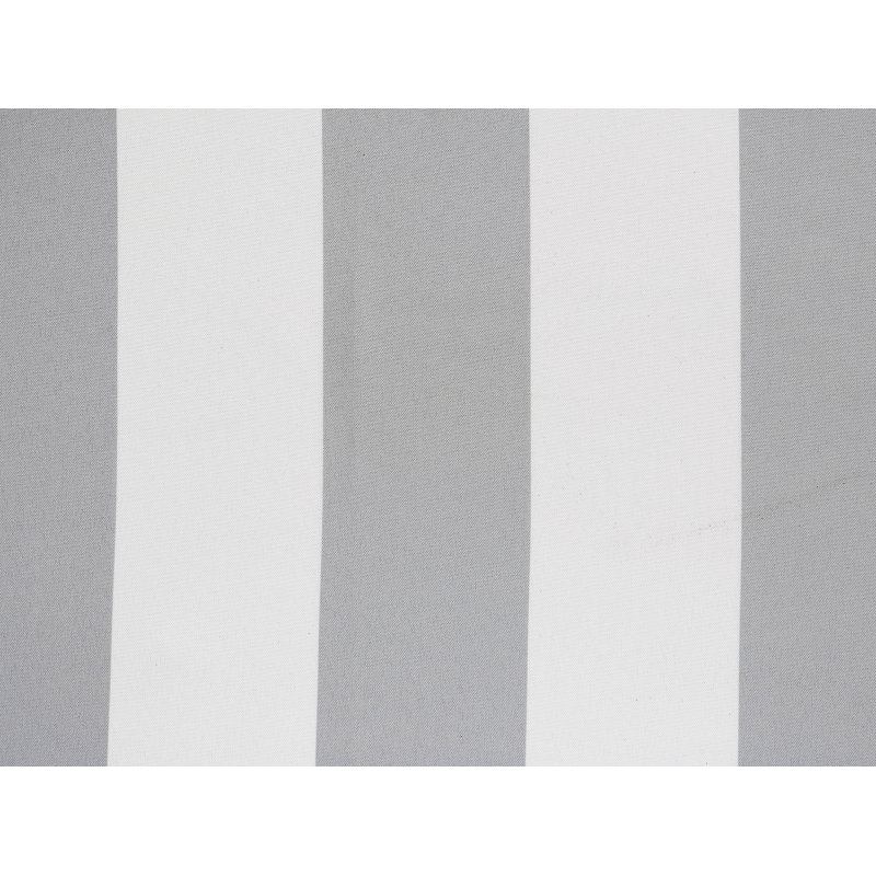 Panneau de rideau d'intérieur / extérieur à rayures Cabana résistant aux UV Neubauer, Gris, l 54" x L 84"