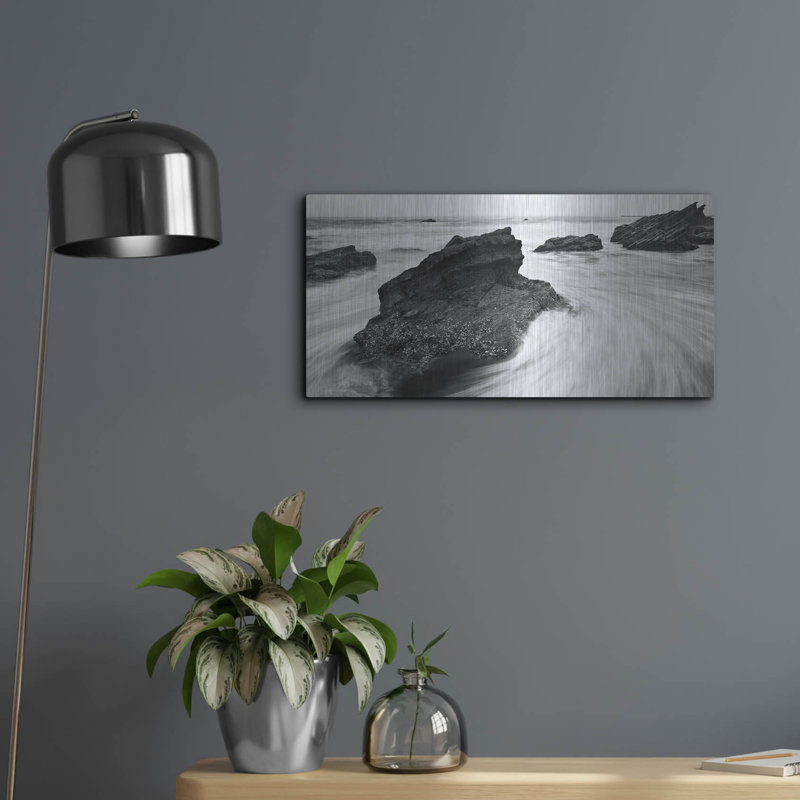 «Beach Rocks 2» par PhotoINC Studio, H 12 po x l 24 po