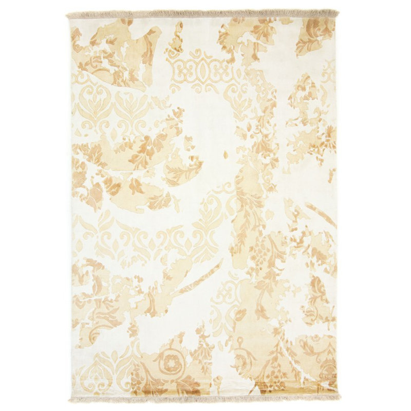 Floral Hand Woven Area Rug, Rectangle 200 x 290cm