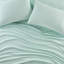 Ensemble de 3 draps simples TG - 100% molleton, doux et douillet, boulochage, lavable à la machine, livré avec un drap plat, des draps-housses et des taies d'oreiller