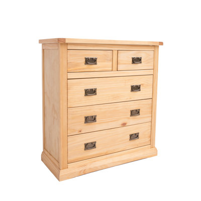 Almus 90cm W 5 - Drawer Chest of Drawers