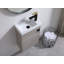 Ensemble de meuble-lavabo simple 16 po gris