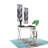 Madison Office Workspace Desk, Brown MDF/Chrome