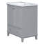 Meuble-lavabo multifonctionnel avec portes et tiroir 30 po-1843940101