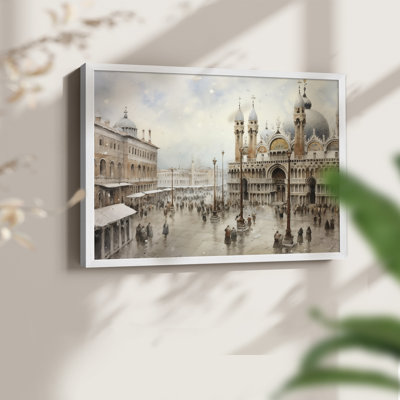 Chirstmas Art-CCCXLIV -Framed Print - Restickable
