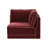 Clairah Berry Red Corner Chair