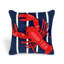  Coussin Lobster on Stripes