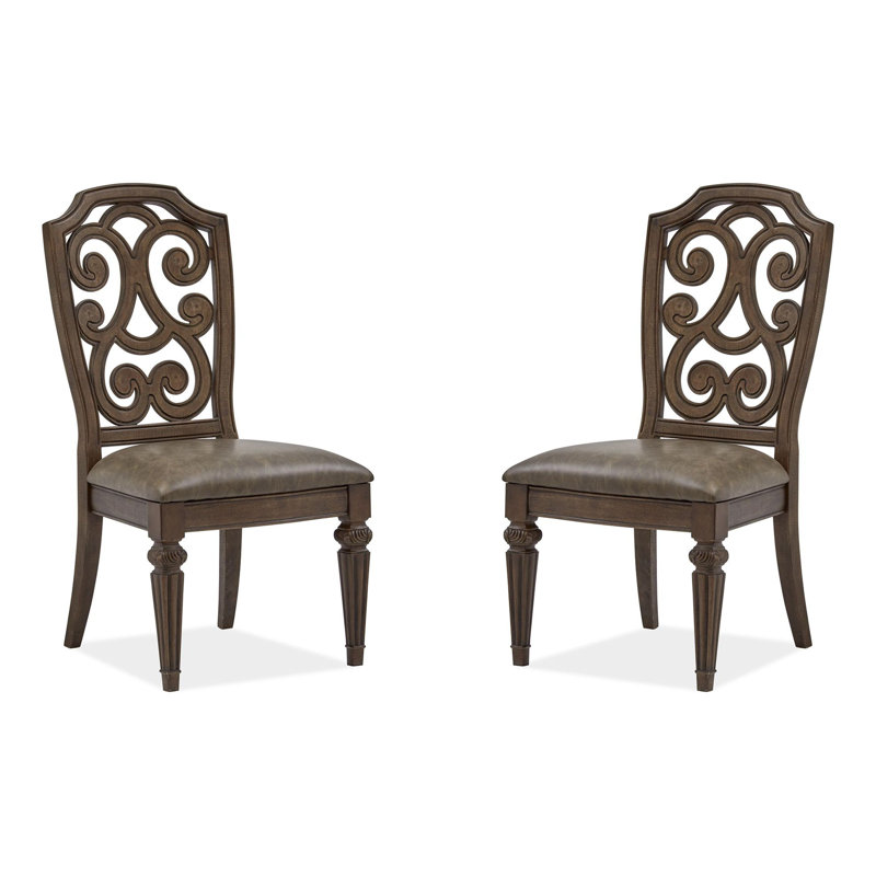 18.75'' H Upholstered Pine Side Chair